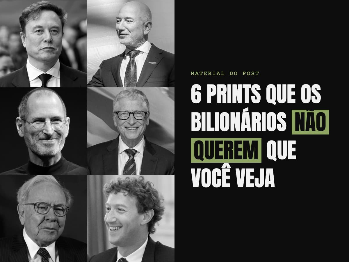 Seis prints de produtividade e vendas usados por bilionários