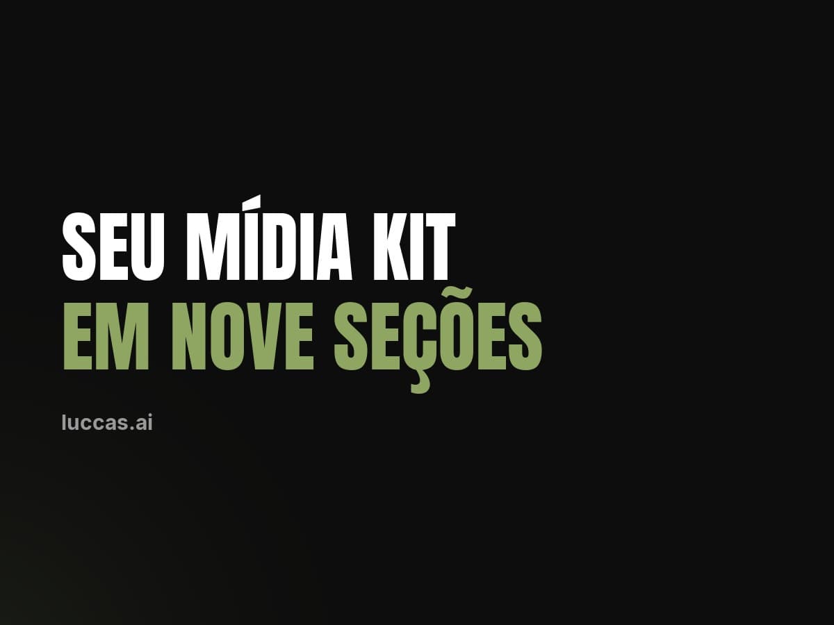 Midia kit do jeito que marca le
